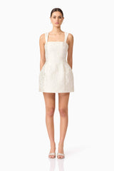 Galadirel Mini Dress in White