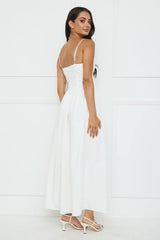 Pretty Willow Maxi Dress White