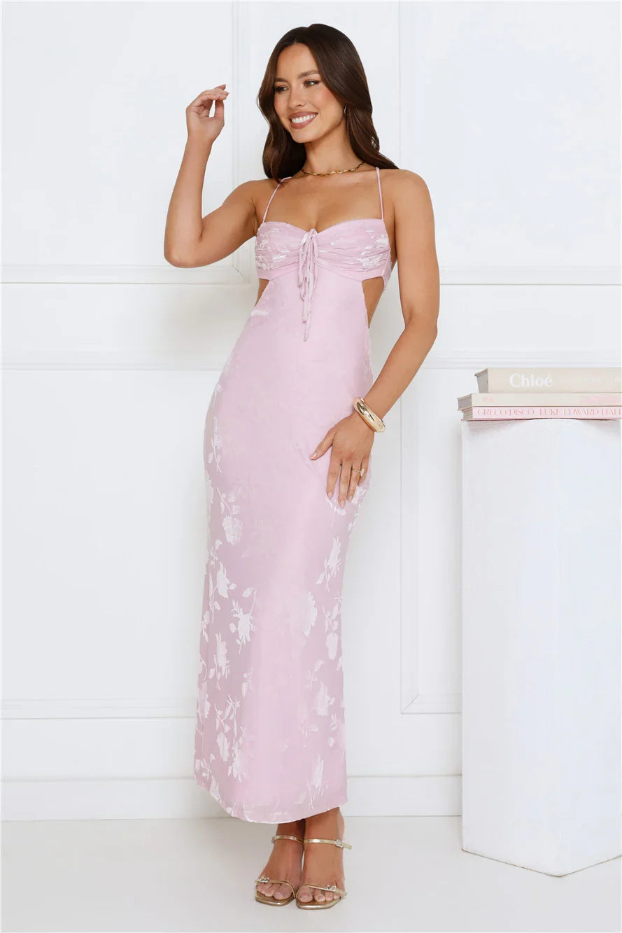 Twirl Into Fun Maxi Dress Lilac