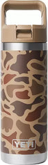 YETI 18 oz. Rambler Bottle with Color-Matched Straw Cap